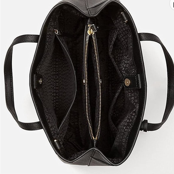 Kate Spade Black Satchel Crossbody Leather Bag NWT - Picture 6 of 16